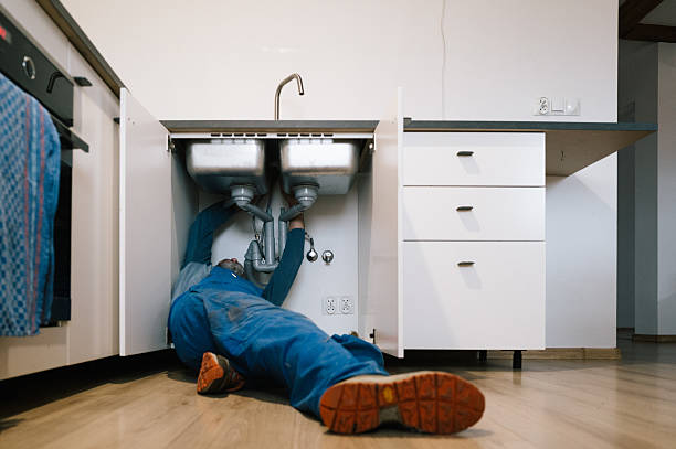 Professional Drain Cleaning technician working in Phoenicia, NY